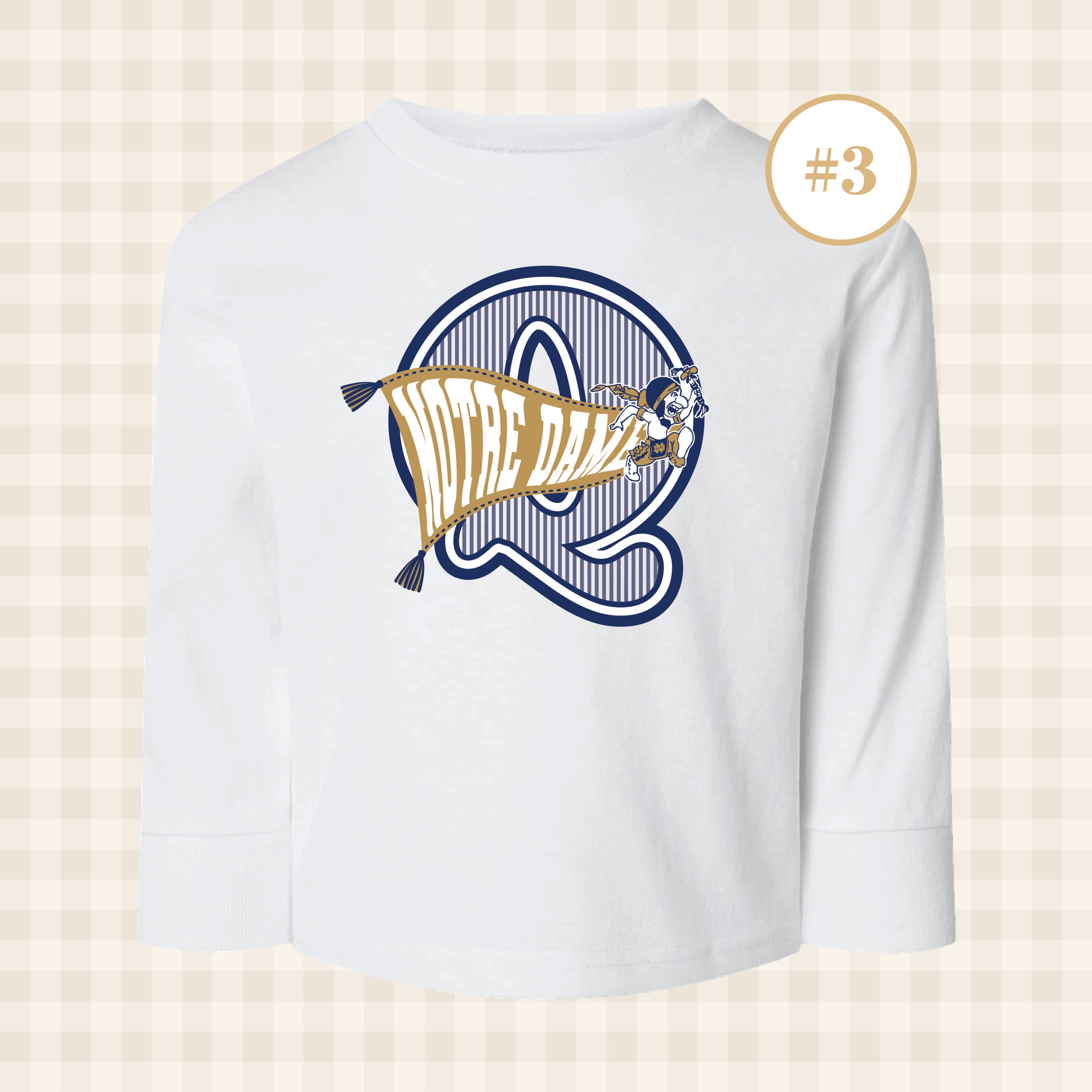 QND Raiders | Toddler Size Long Sleeve T-Shirts