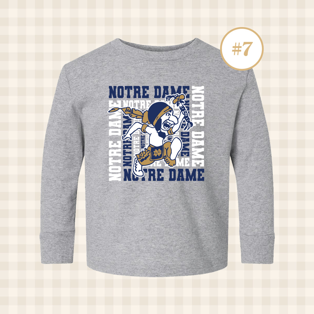QND Raiders | Toddler Size Long Sleeve T-Shirts