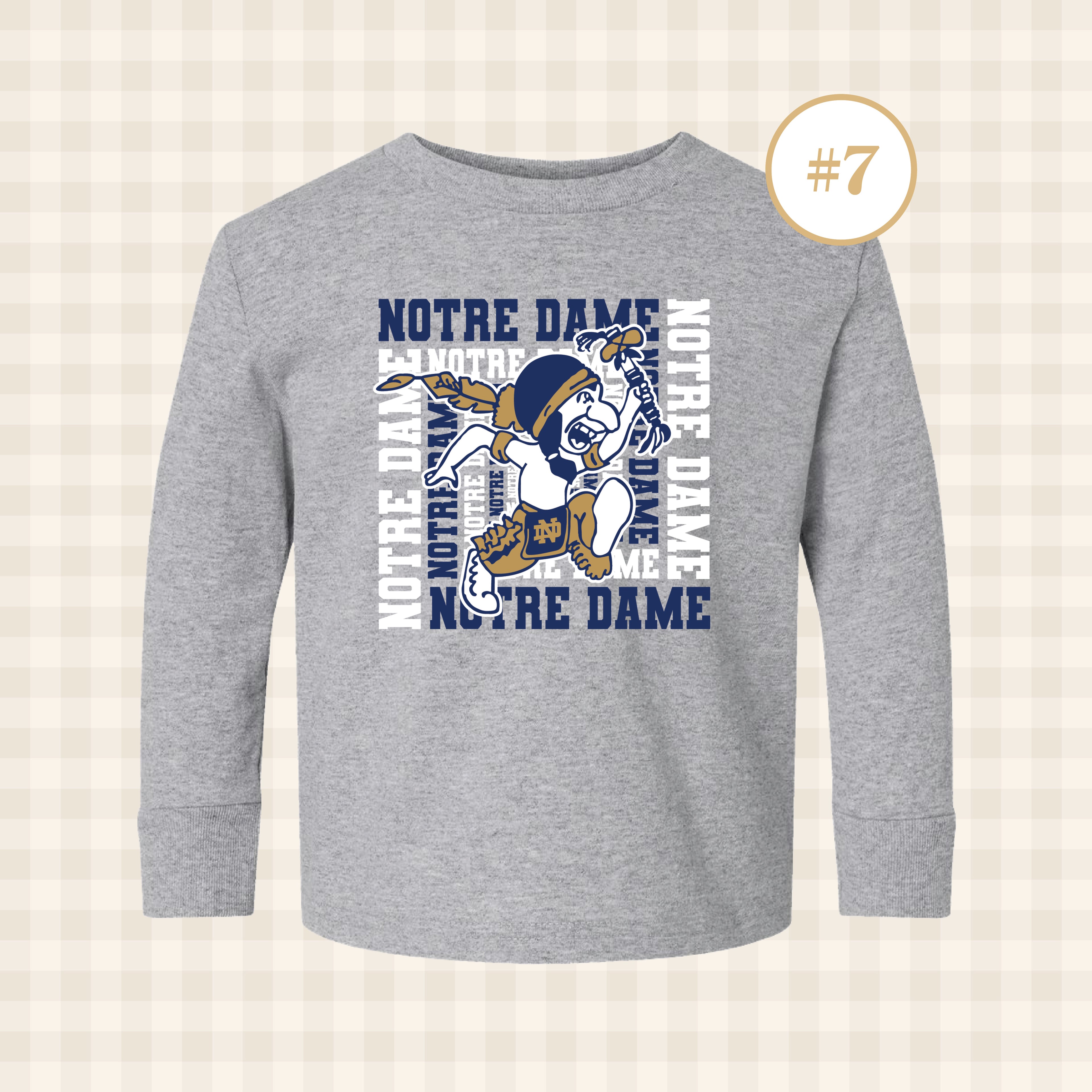 QND Raiders | Toddler Size Long Sleeve T-Shirts