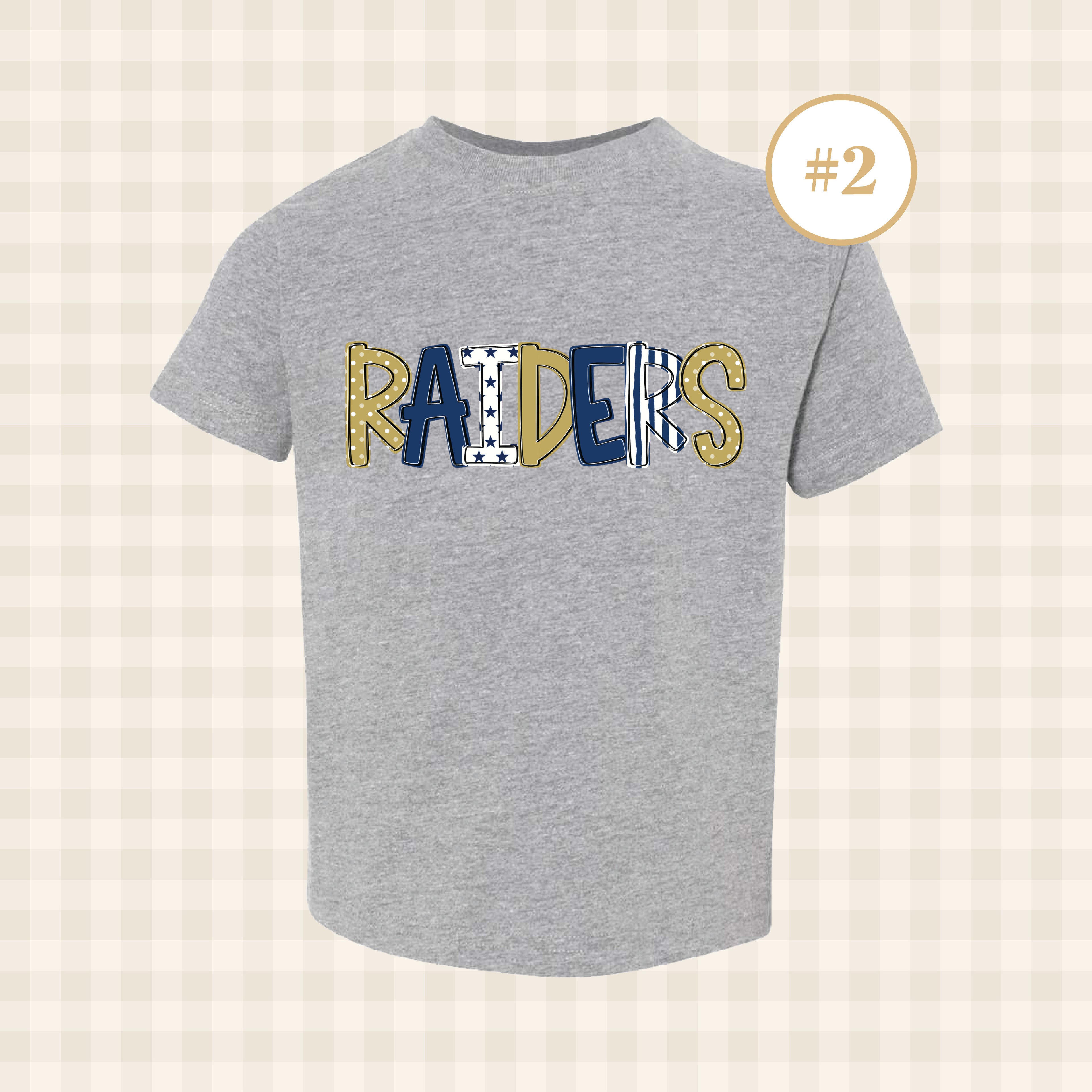 QND Raiders | Toddler Size T-Shirts