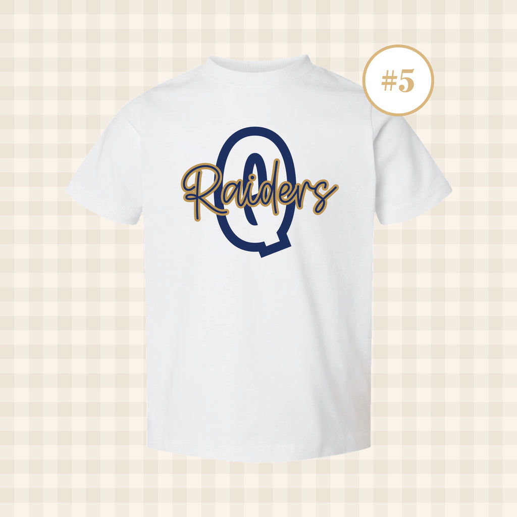 QND Raiders | Toddler Size T-Shirts