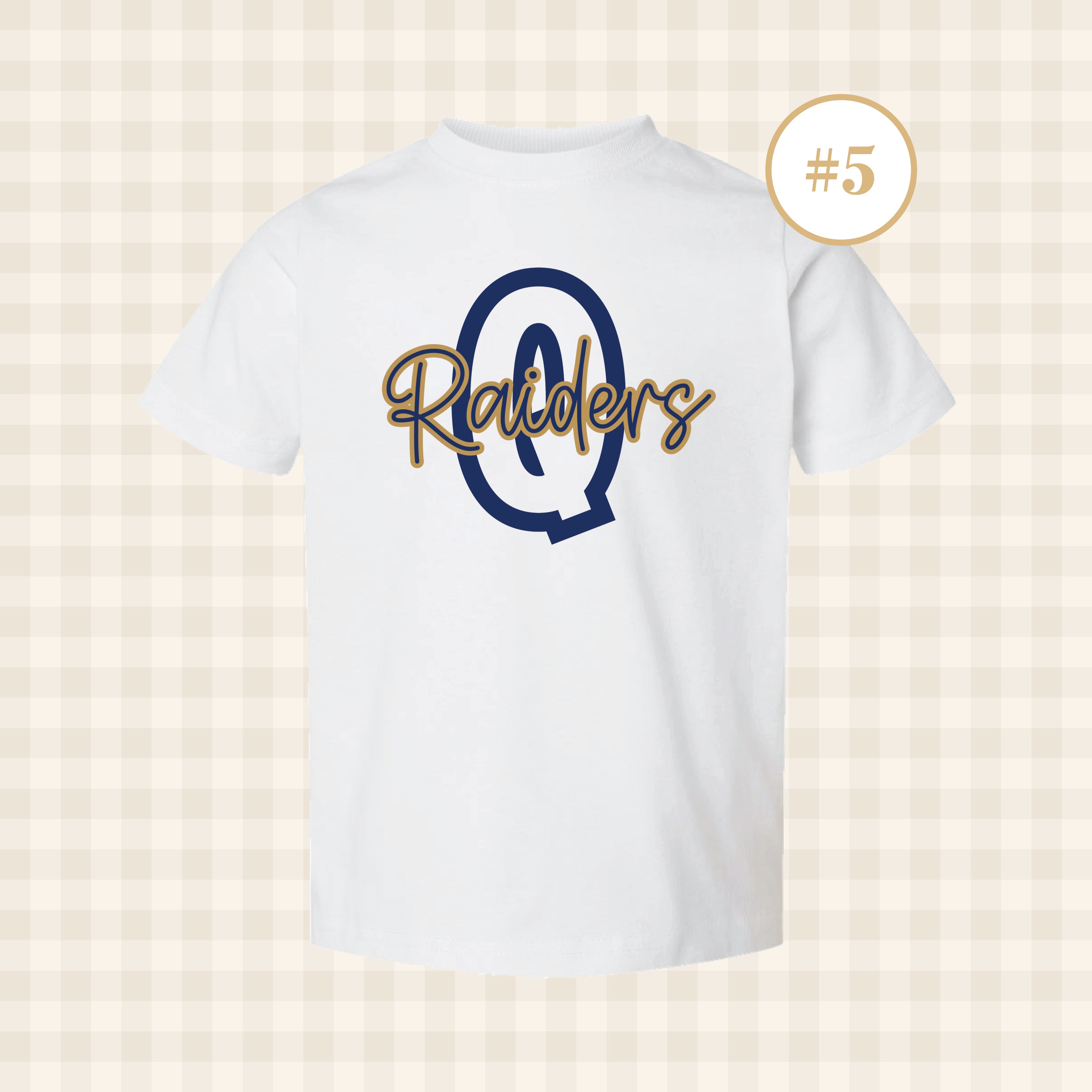 QND Raiders | Toddler Size T-Shirts