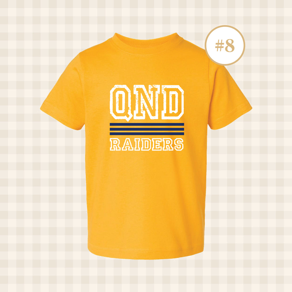 QND Raiders | Toddler Size T-Shirts