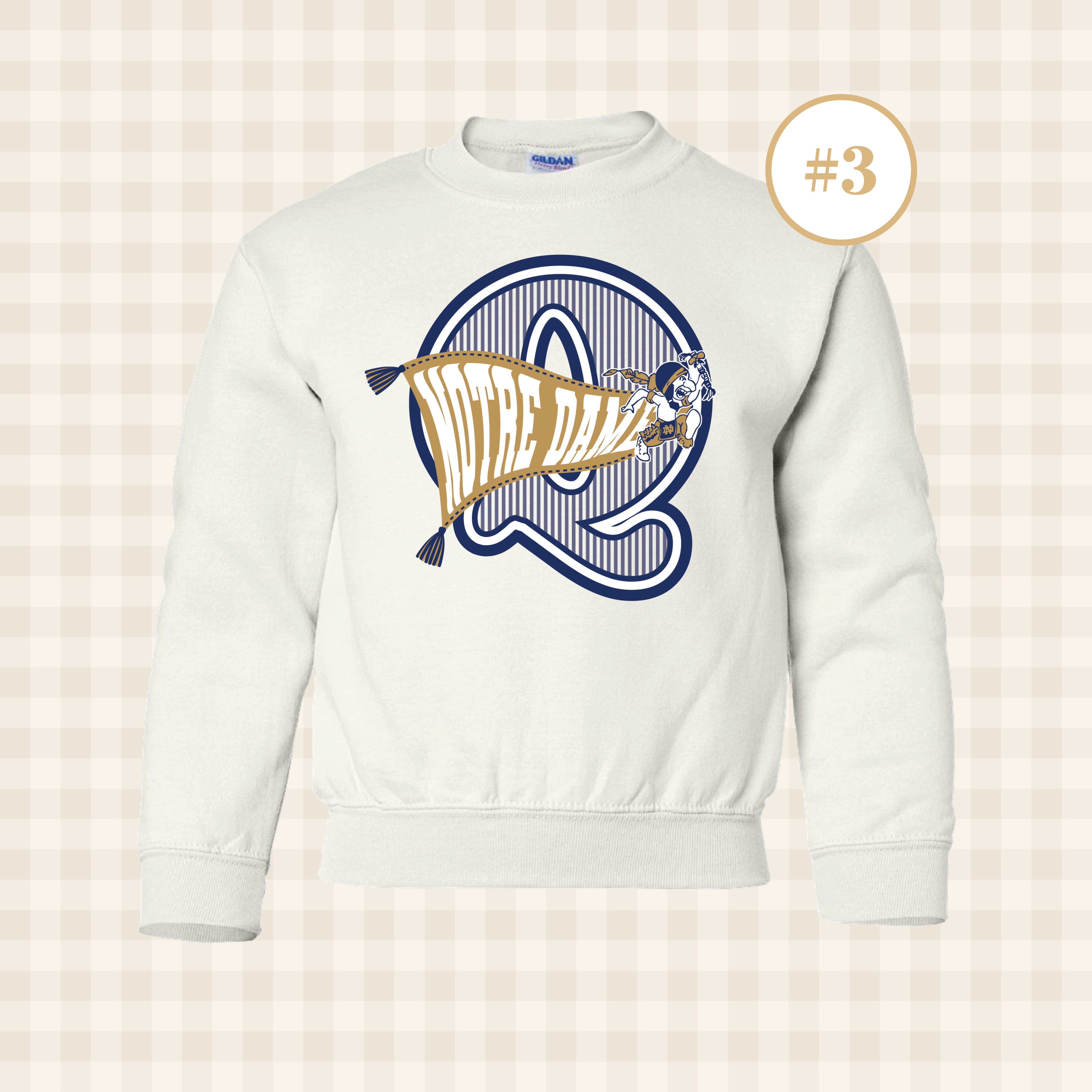 QND Raiders | Youth Size Crewneck Sweatshirt