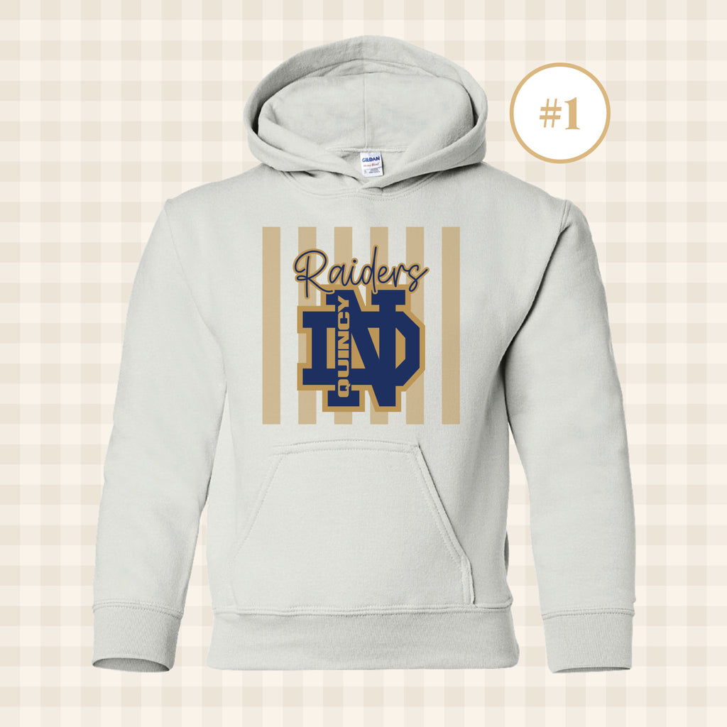 QND Raiders | Youth Size Hooded Sweatshirt