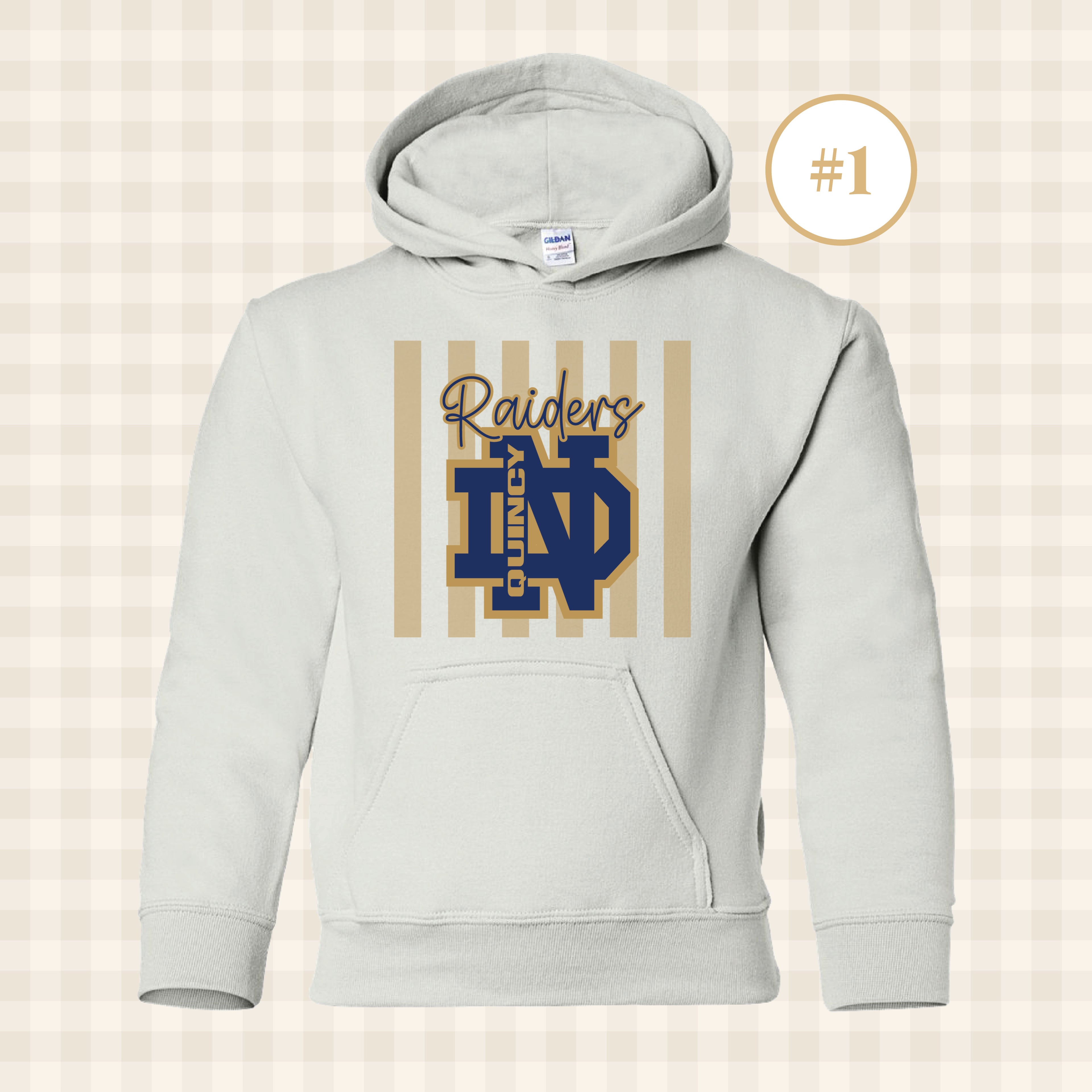 QND Raiders | Youth Size Hooded Sweatshirt