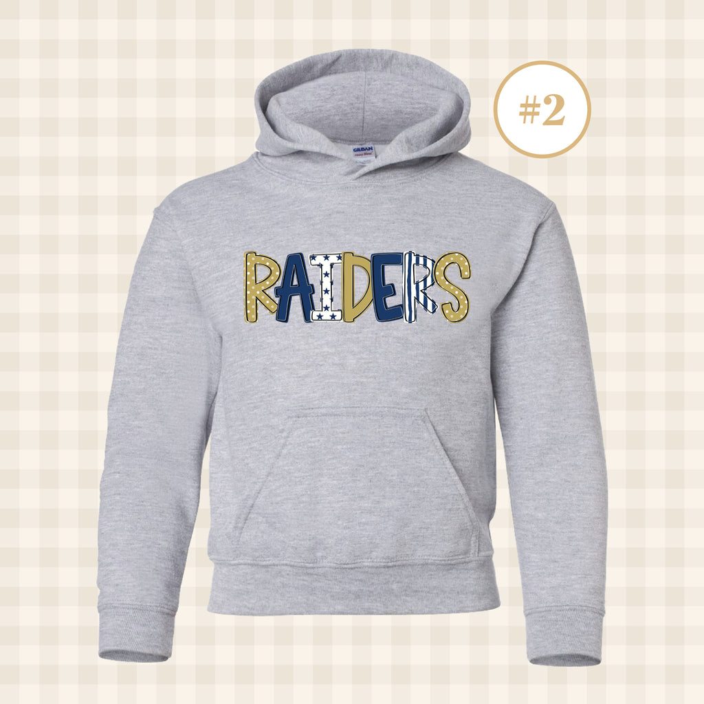 QND Raiders | Youth Size Hooded Sweatshirt