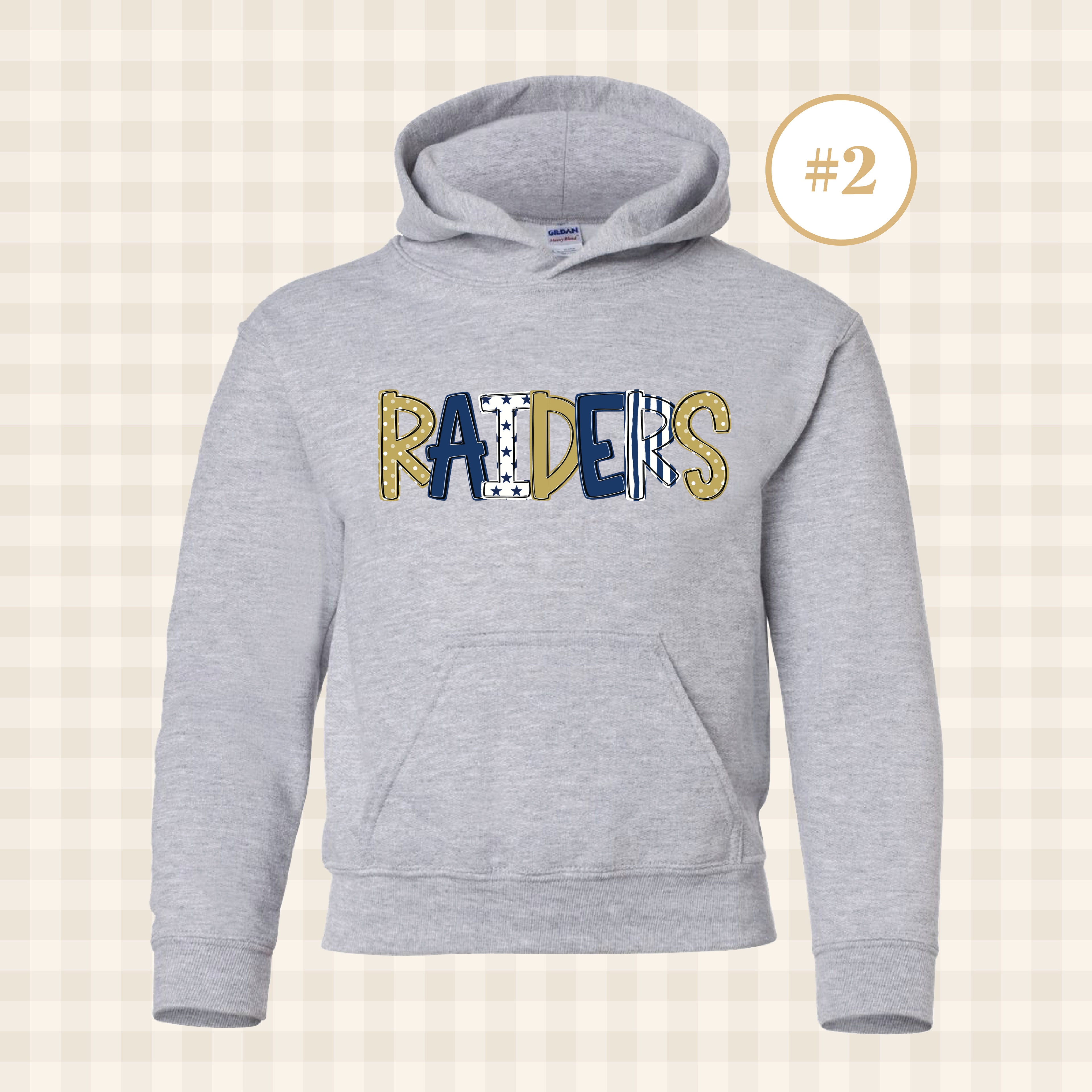 QND Raiders | Youth Size Hooded Sweatshirt