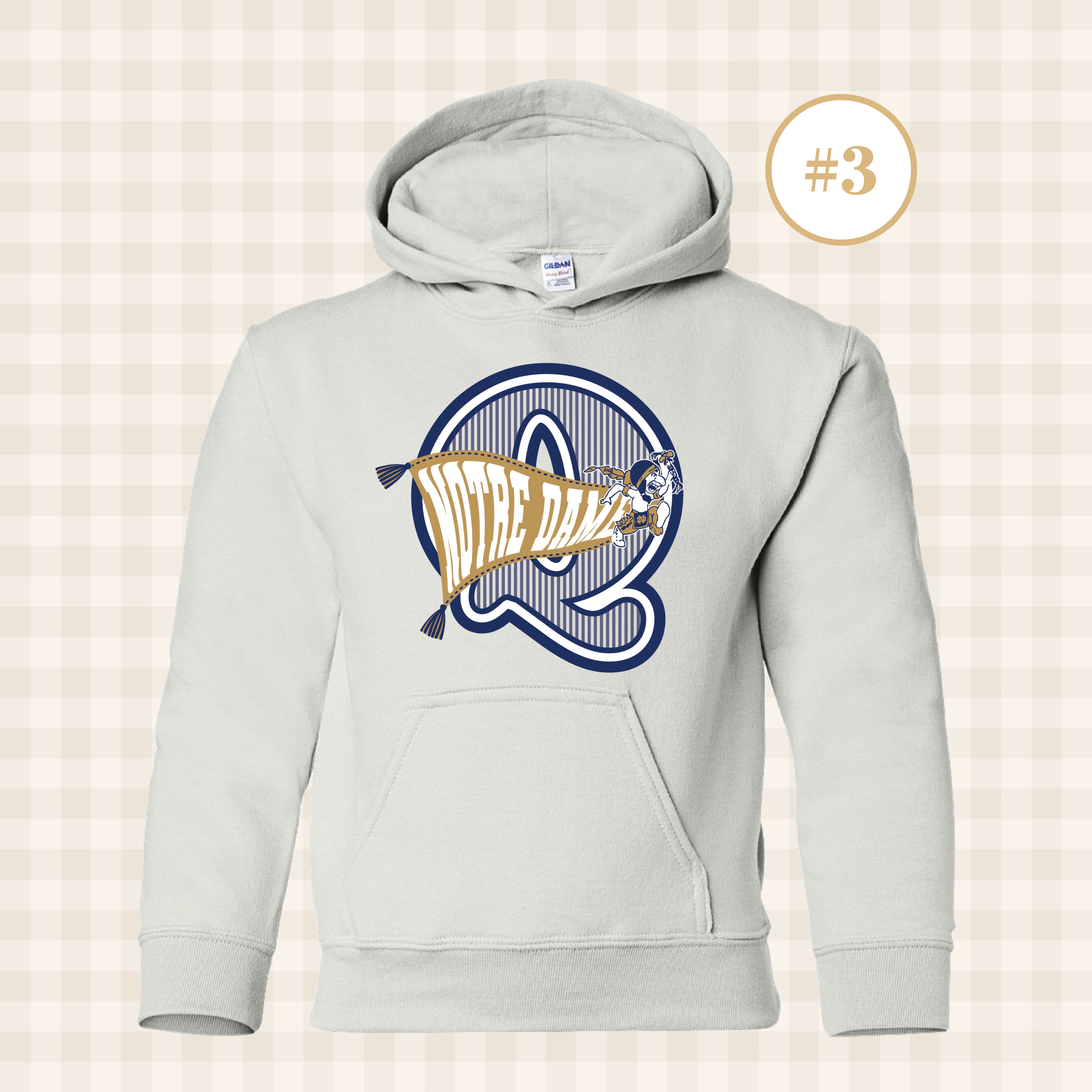 QND Raiders | Youth Size Hooded Sweatshirt