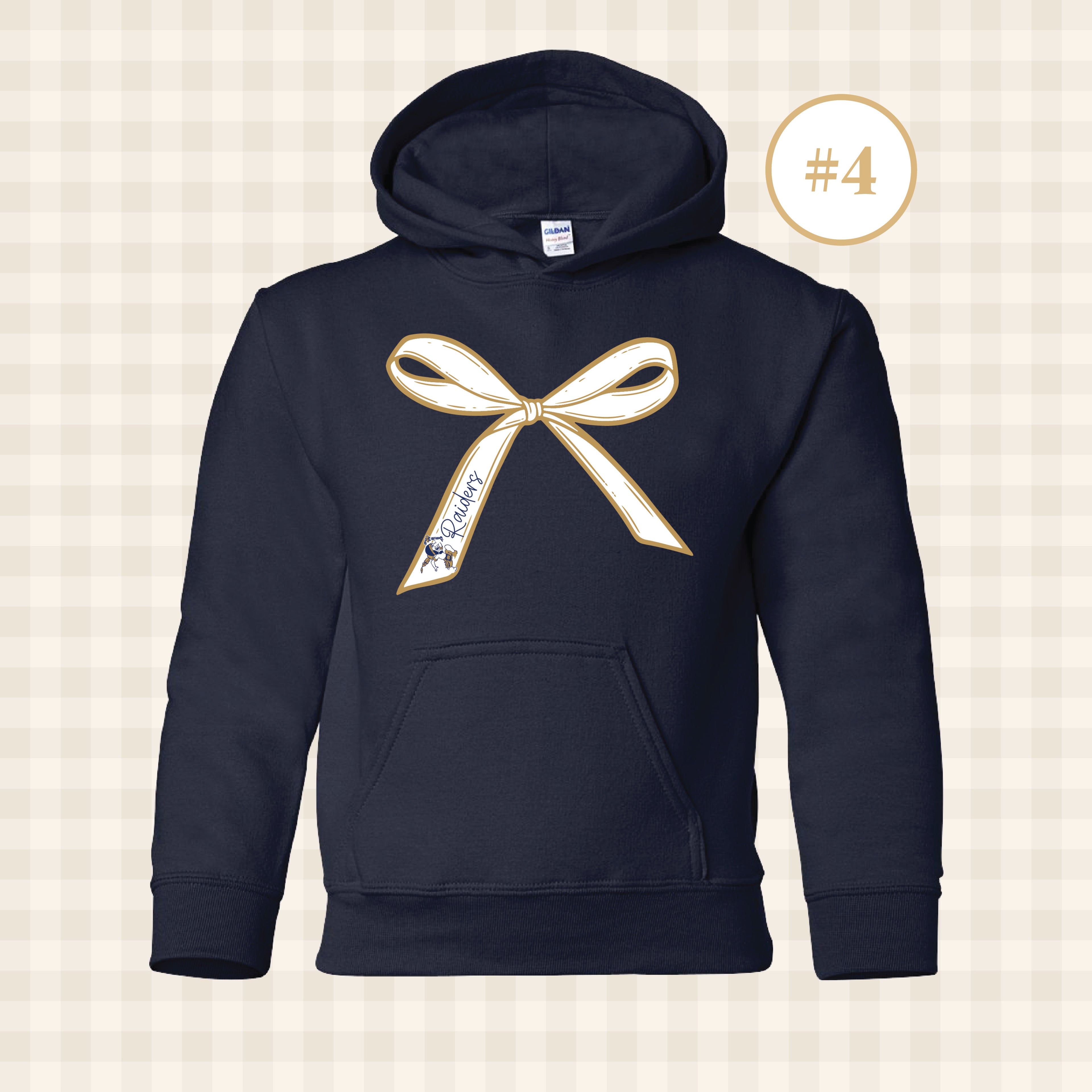 QND Raiders | Youth Size Hooded Sweatshirt