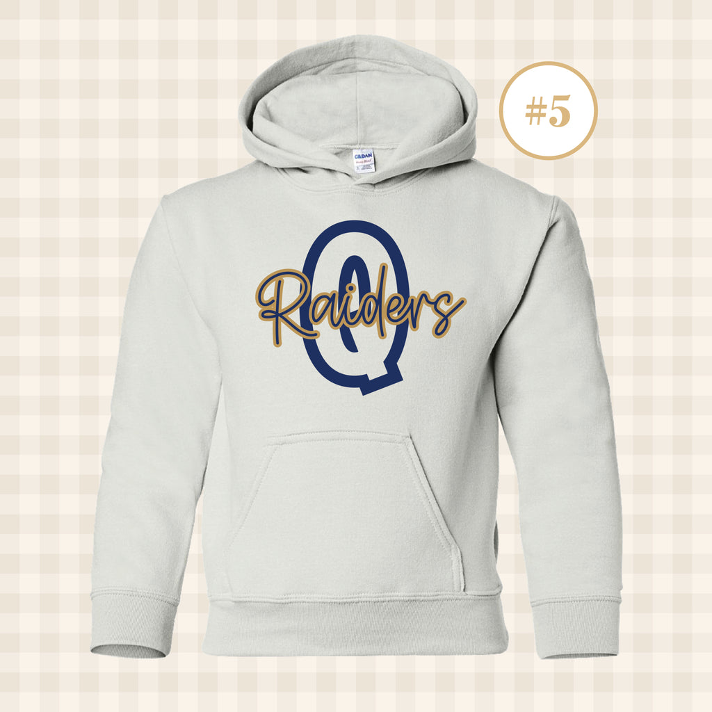 QND Raiders | Youth Size Hooded Sweatshirt
