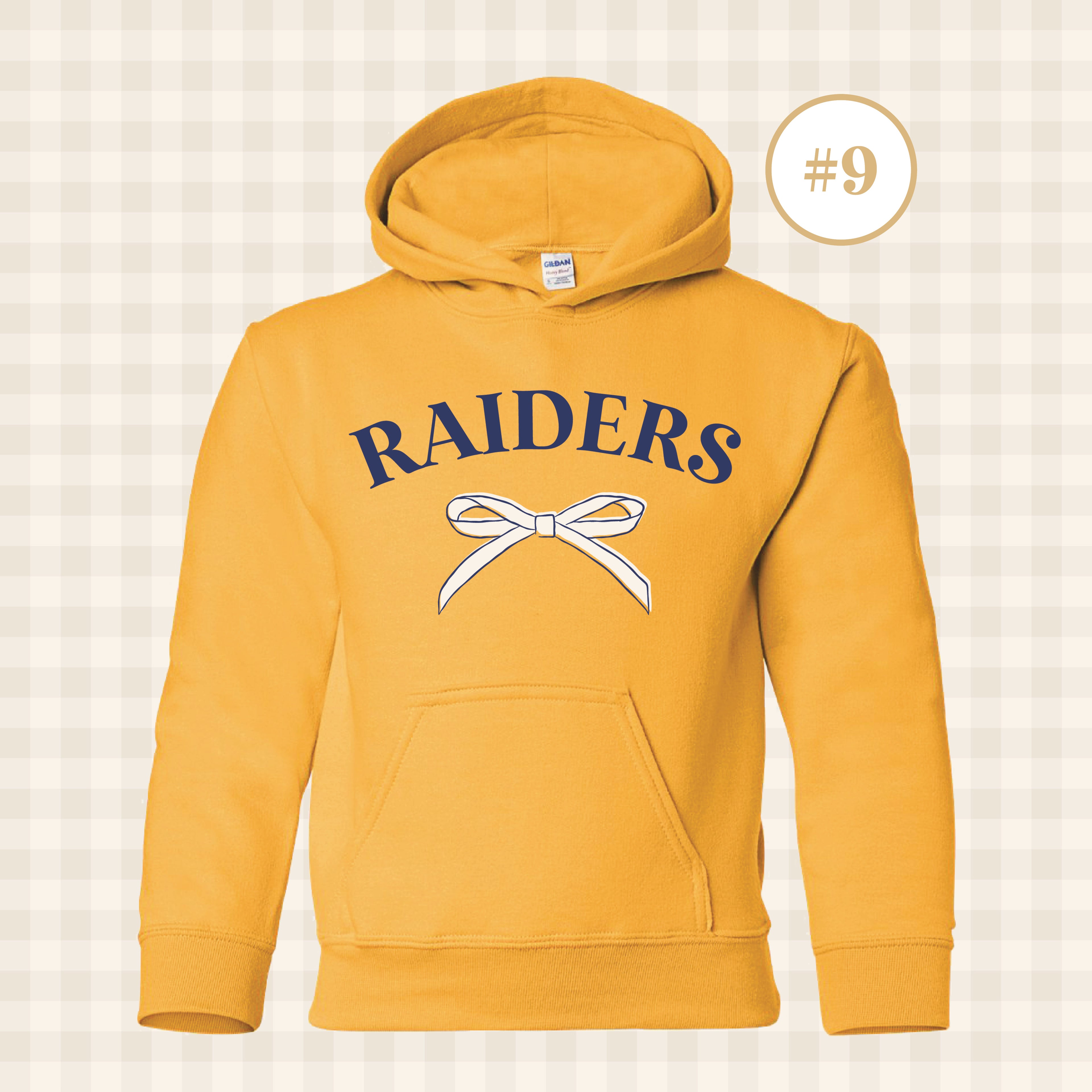 QND Raiders | Youth Size Hooded Sweatshirt