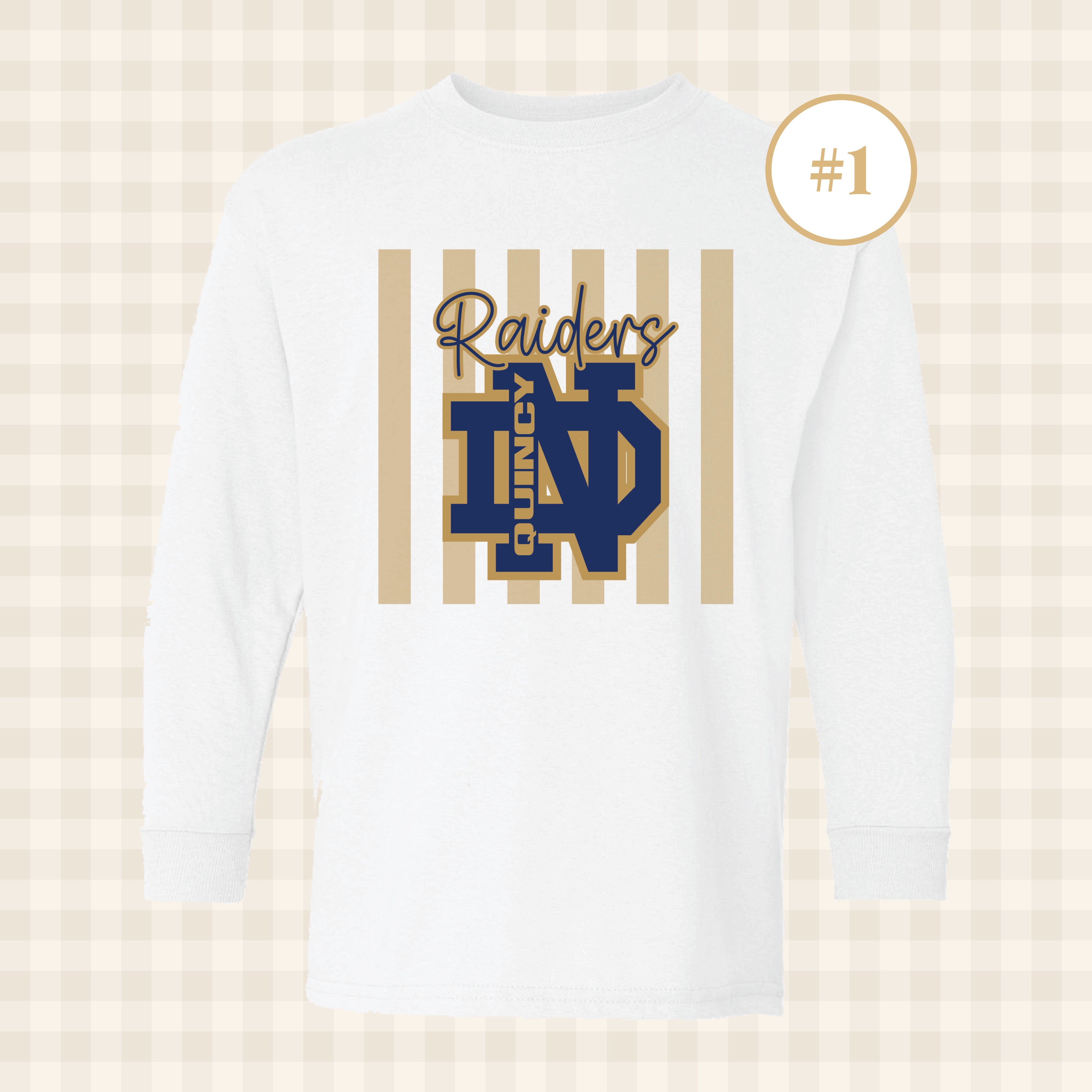 QND Raiders | Youth Size Long Sleeve T-Shirts