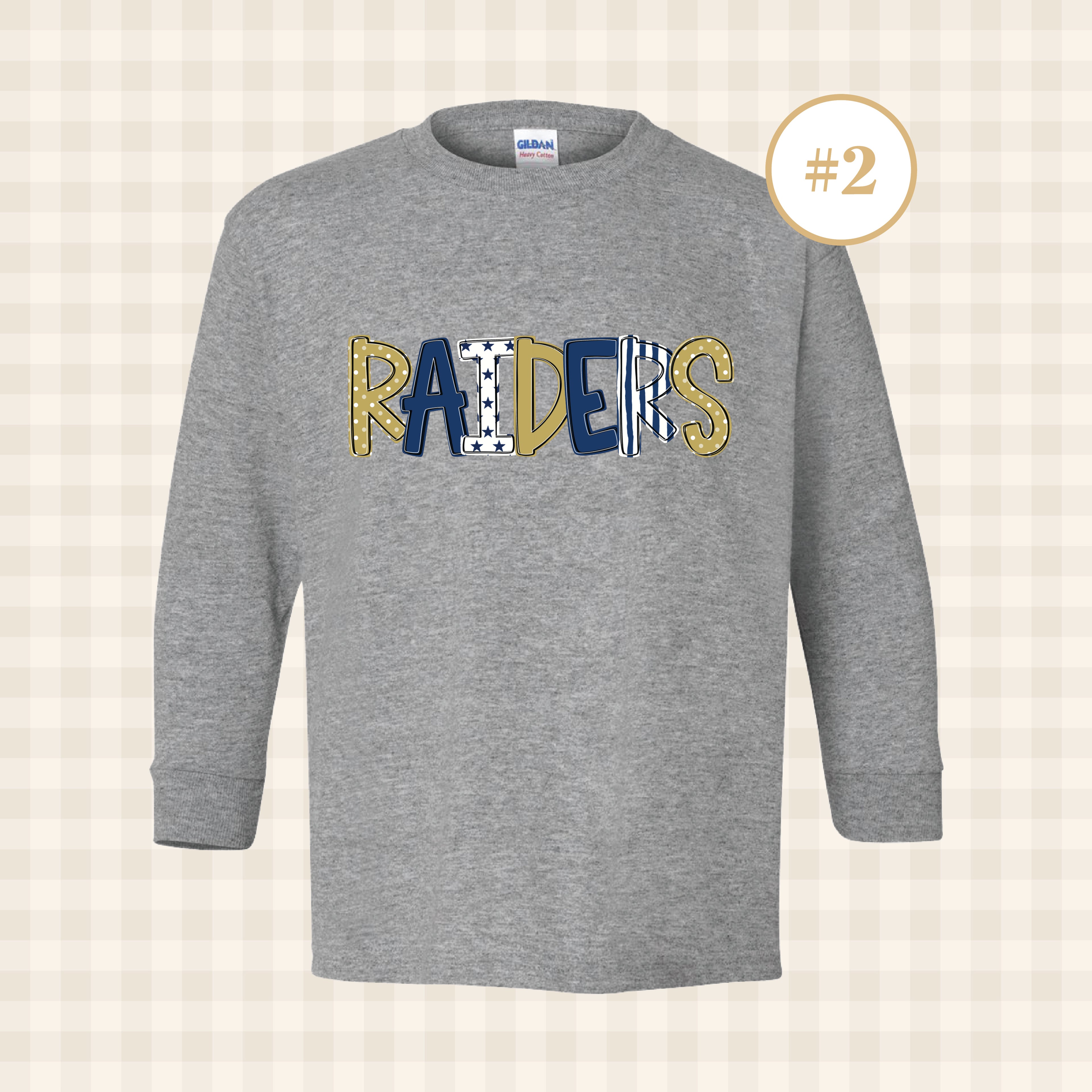 QND Raiders | Youth Size Long Sleeve T-Shirts