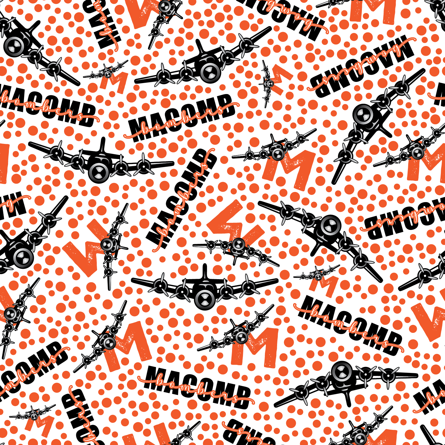 Macomb Bombers - Scatter Dots