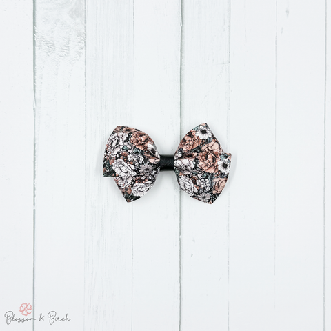 Spooky Floral Abby Bow