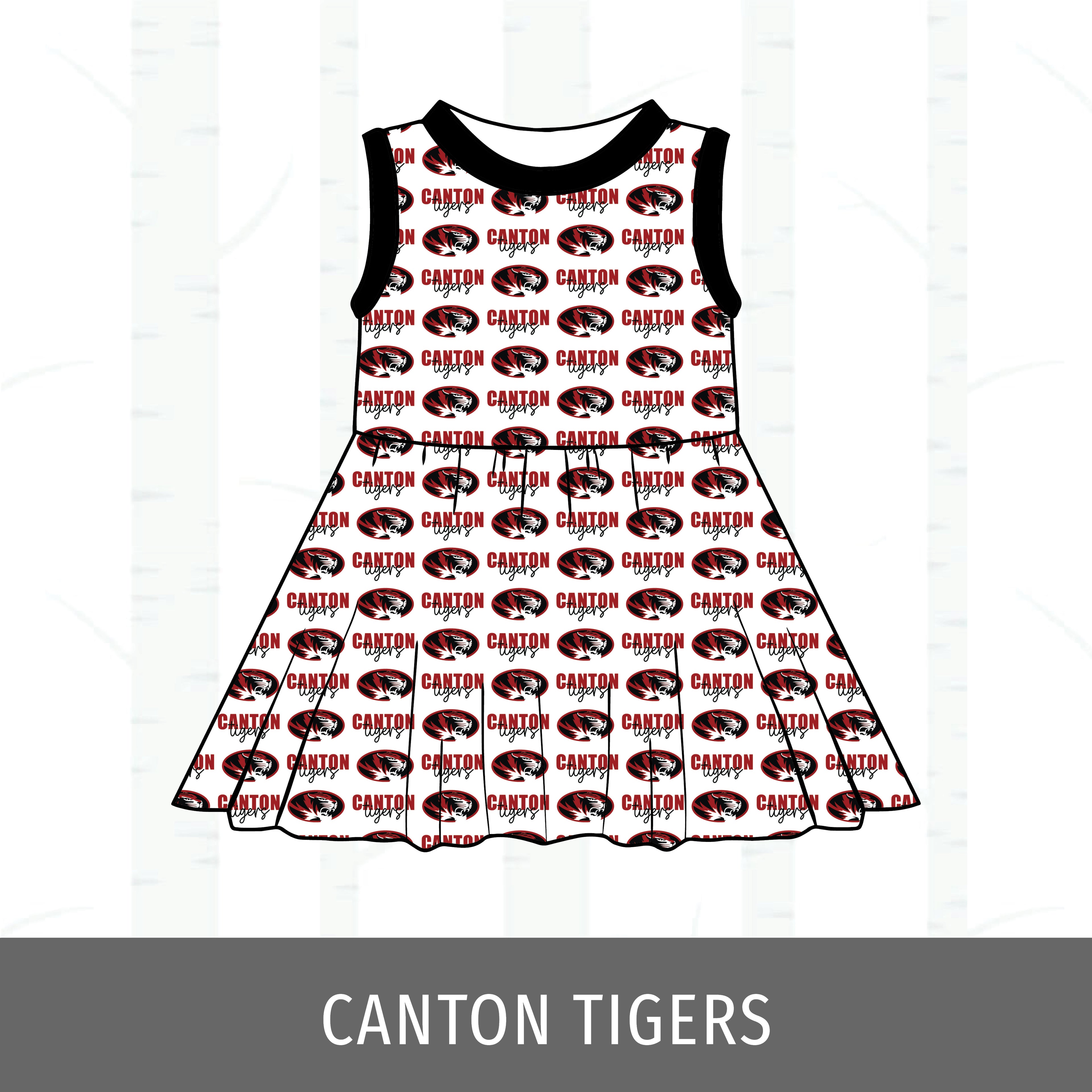 Canton Tigers Swing Dress