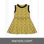 Central Panthers Swing Dress
