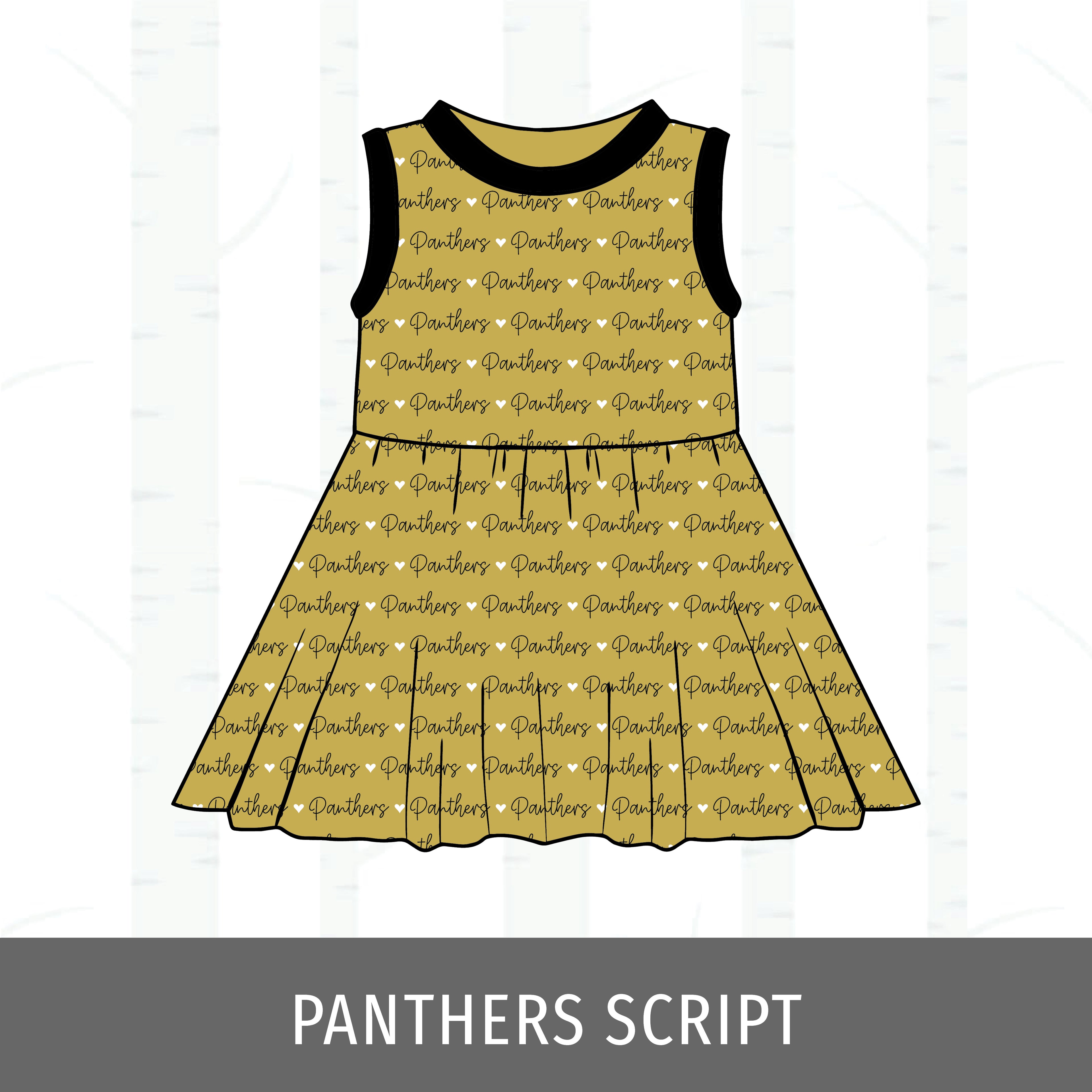 Central Panthers Swing Dress