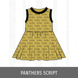 Central Panthers Swing Dress