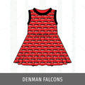 Denman Falcons Swing Dress