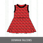 Denman Falcons Swing Dress