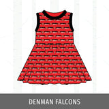 Denman Falcons Swing Dress