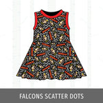 Denman Falcons Swing Dress