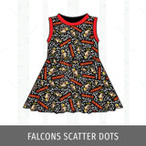 Denman Falcons Swing Dress