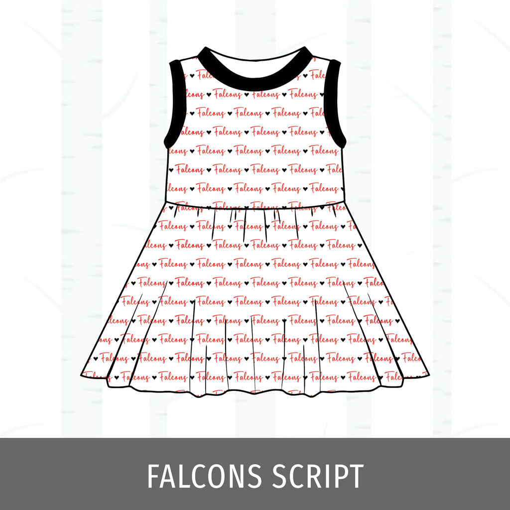 Denman Falcons Swing Dress