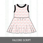 Denman Falcons Swing Dress