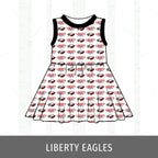 Liberty Eagles Swing Dress