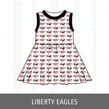 Liberty Eagles Swing Dress