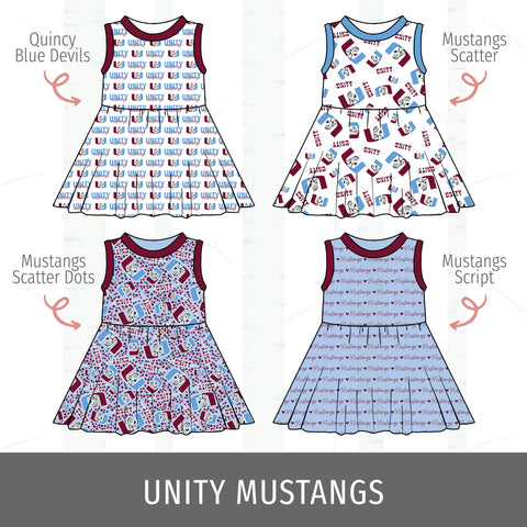 Unity Mustangs Swing Dress