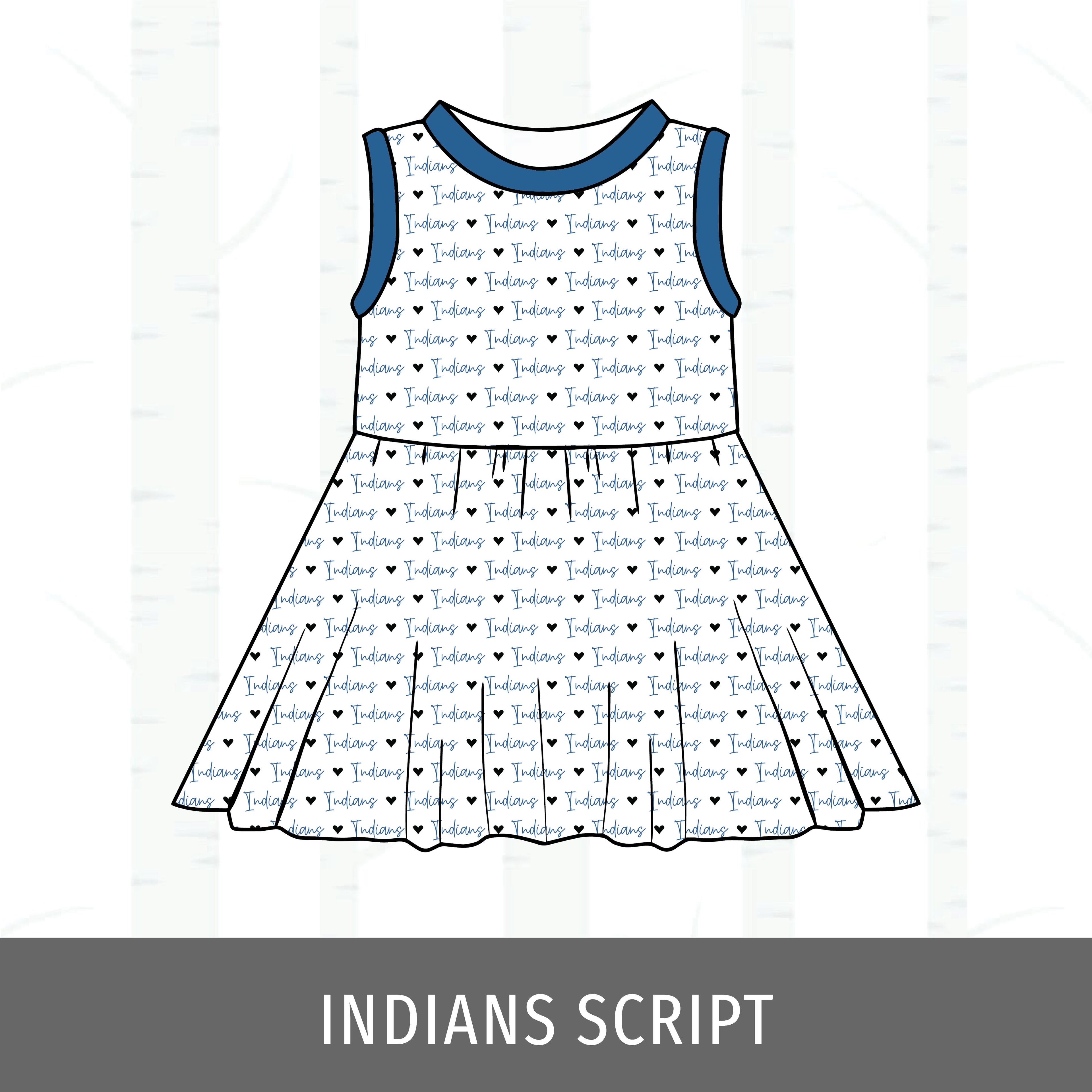 Payson Indians Swing Dress