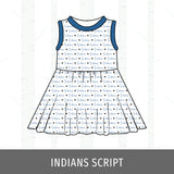 Payson Indians Swing Dress