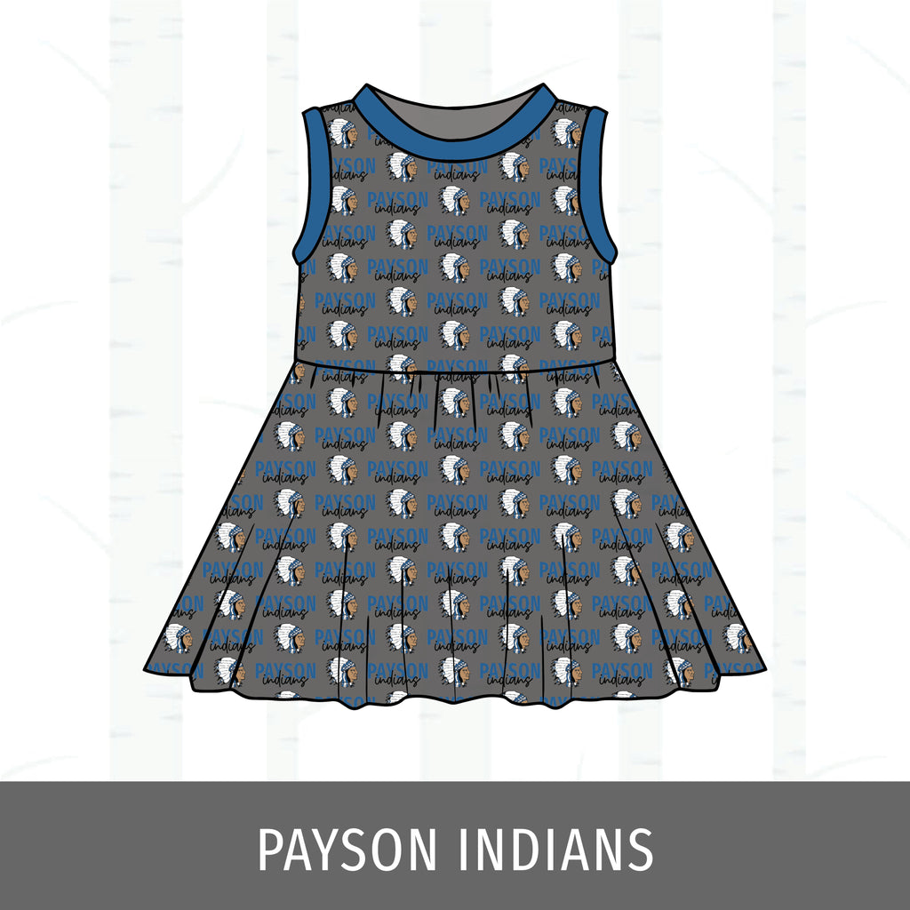 Payson Indians Swing Dress