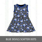 Quincy Blue Devils Swing Dress