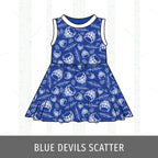 Quincy Blue Devils Swing Dress