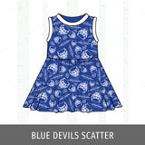 Quincy Blue Devils Swing Dress