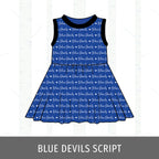 Quincy Blue Devils Swing Dress