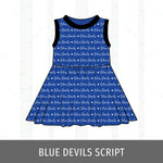 Quincy Blue Devils Swing Dress