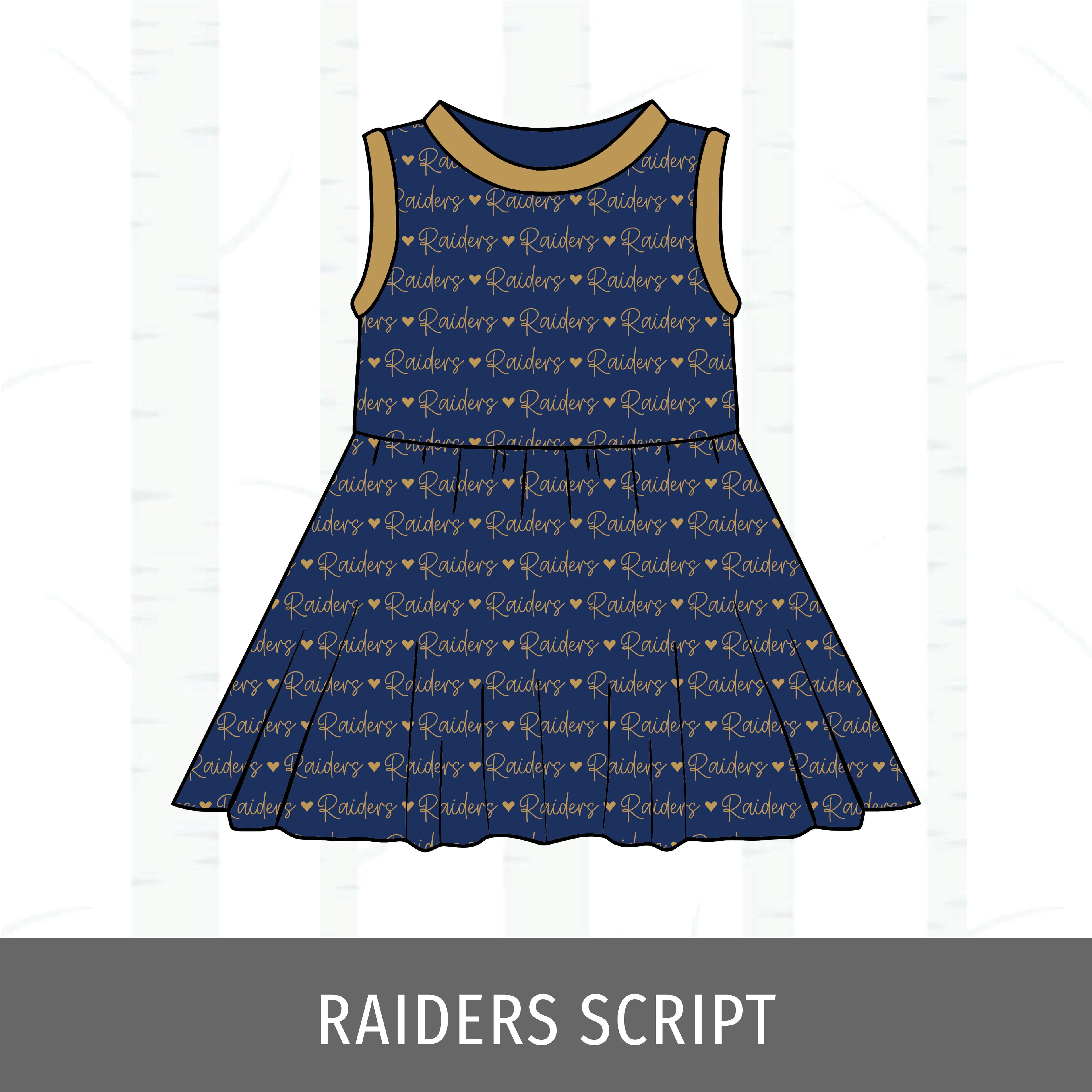 Quincy Notre Dame Swing Dress