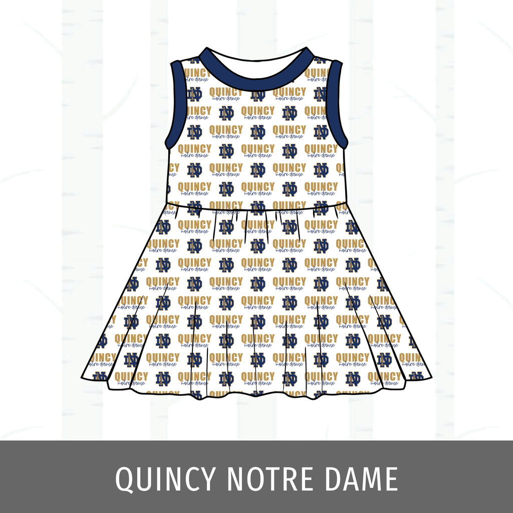Quincy Notre Dame Swing Dress