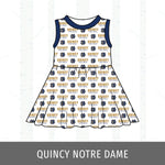 Quincy Notre Dame Swing Dress