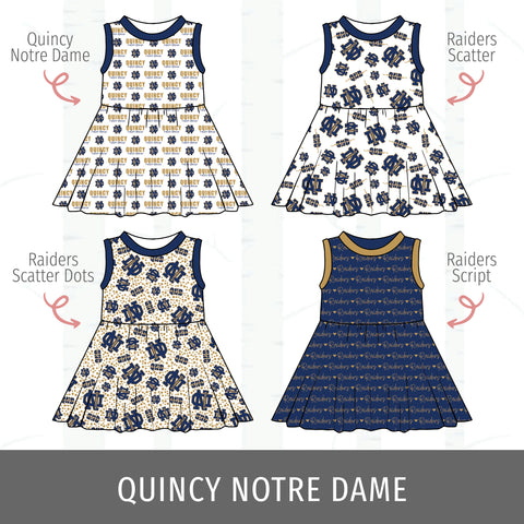 Quincy Notre Dame Swing Dress