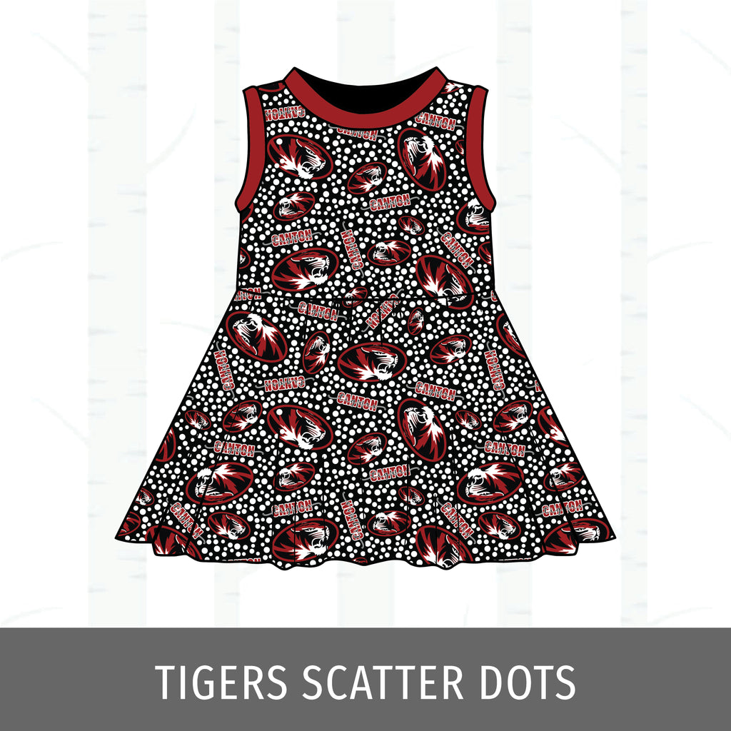 Canton Tigers Swing Dress