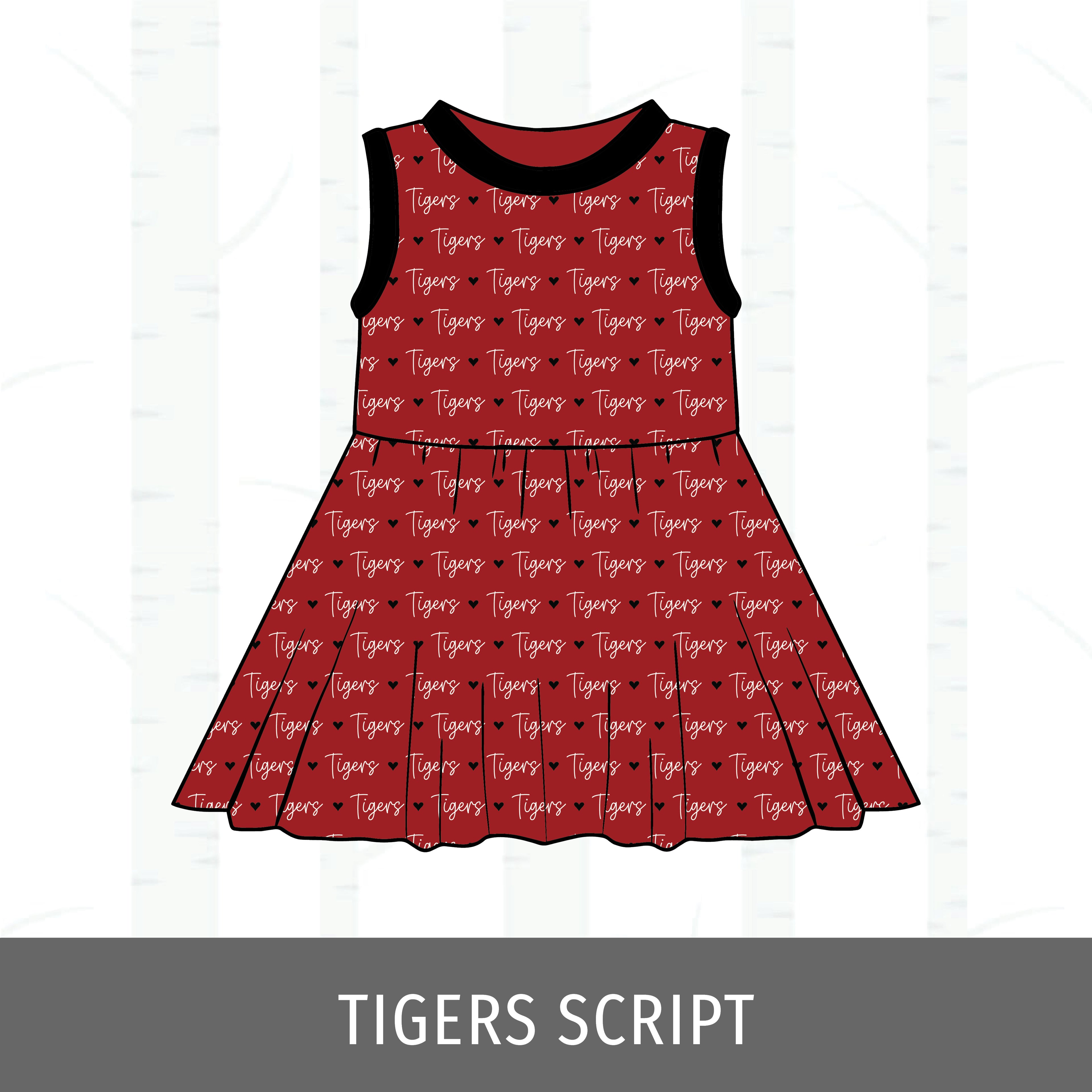 Canton Tigers Swing Dress
