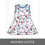 Unity Mustangs Swing Dress