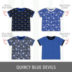 Quincy Blue Devils Track Tee